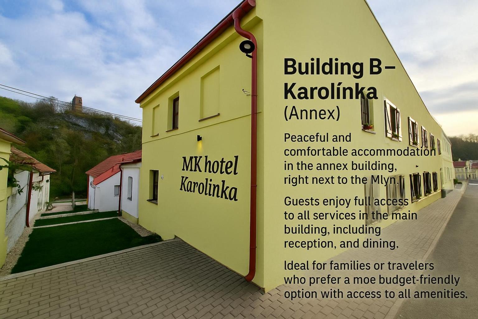 Resort Mlyn Karolinka Вранов-над-Дийи Экстерьер фото
